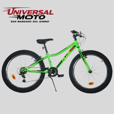BICICLETTA MTB BAMBINO/RAGAZZO MISURA 24X3.00 PER 9/10/11/12 ANNI AURELI PLUS 24
