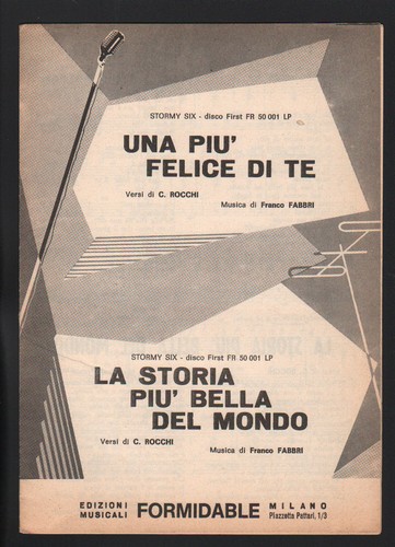 Spartito stormy six - six, una
