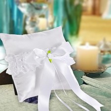 Cuscino per Fedi, Regalo Romantico Europeo, 15 X 15 Cm, per Matrimoni in