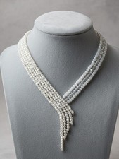 Elegant Handmade White Crystal