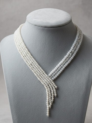 Collana girocollo elegante - girocollo,