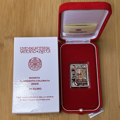 Euro argento vaticano 2024 - 25,