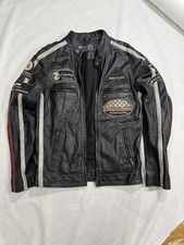 Giacca Motociclista Vera Pelle