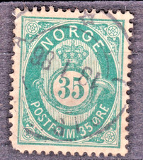 FRANCOBOLLO 1894-1907 NORVEGE