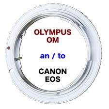 Adattatore obiettivo OM- EOS Olympus OM a fotocamera Canon EOS Mount EF 