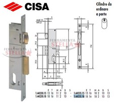 SERRATURA CISA 44235 A