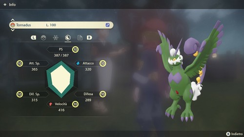 Tornadus therian 6iv fully - 6iv,