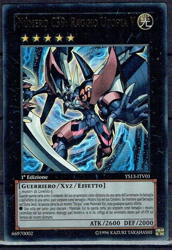 Carta ys13 numero - yu-gi-ho,