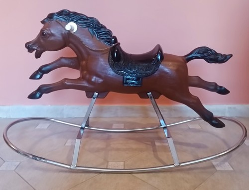 Cavallo dondolo vintage - cavallo,