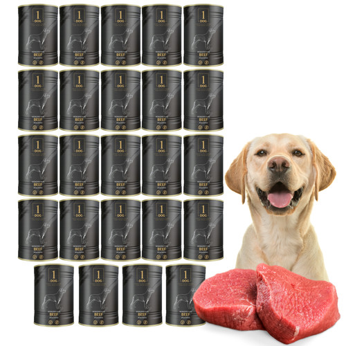 Cibo umido per cani - cane, in