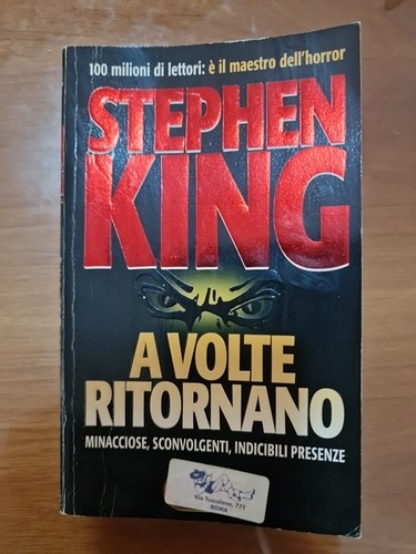 Stephen king a volte - a,