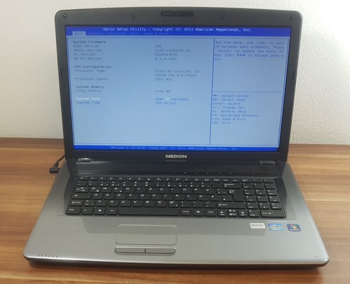 Notebook medion akoya - hd+,