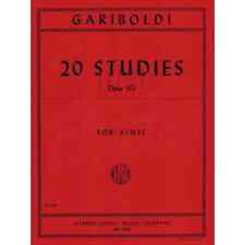 Giuseppe Gariboldi 20 studi Op. 132 per flauto IMC1346 MIXSOUND
