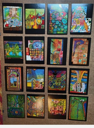 Carte postale hundertwasser - carte,