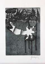 Enrico benaglia incisione - benaglia,