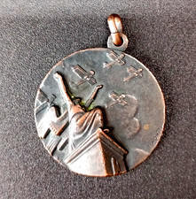 MEDAGLIA ESPOSIZIONE DELL'AERONAUTICA ITALIANA MILANO 1934 REGIA AERONAUTICA