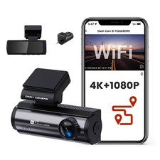 Dashcam 4K FHD GPS Auto WiFi
