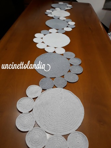 Runner centrotavola uncinetto - runner,