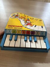 Pianoforte giocattolo originale anni 70 disneyband Walt Disney Bontempi 