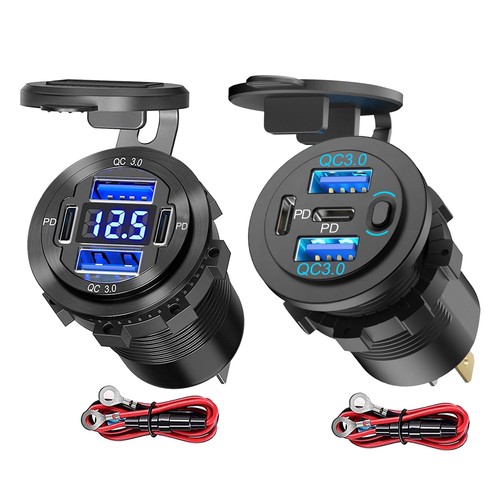 Presa usb 12v caricatore - c,