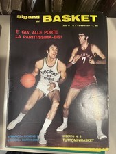 rivista I GIGANTI DEL BASKET 5 marzo 1971 franco pickens ciccio bartolome
