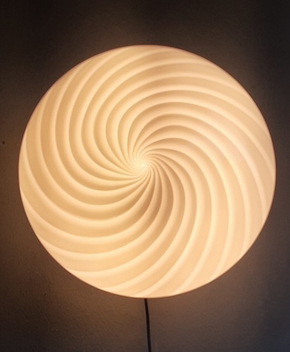 Plafoniera swirl murano - plafoniera,