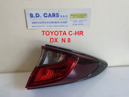 Toyota 2020 dx - ch-r, fanalino