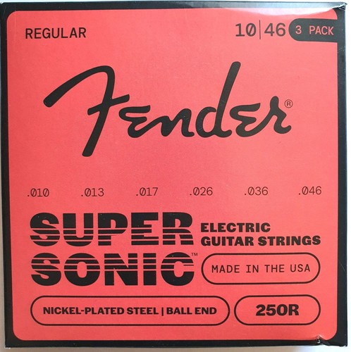Fender super sonic 250r - sonic, corde