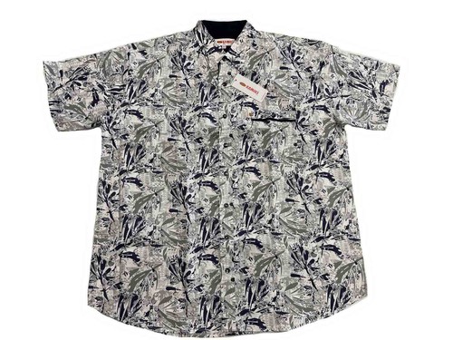 Camicia stampata manica corta