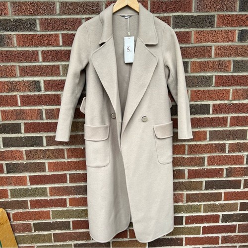 Cappotto soprabito trench maxi