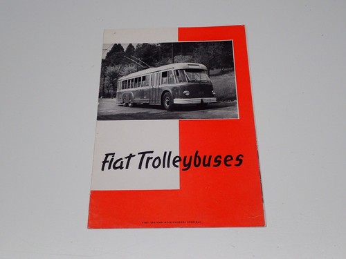 Fiat trolleybuses filobus - trolleybuses,