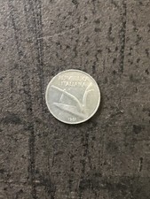 Moneta da 10 Lire del 1981 in perfetto stato