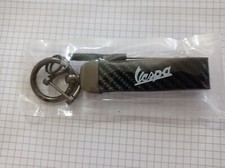 Portachiavi Auto Logo VESPA, fibra di Carbonio.