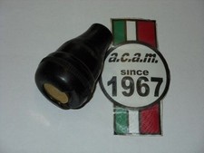 Pomello cambio nero con porta