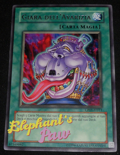 Yugioh giara dell avarizia - yugioh,