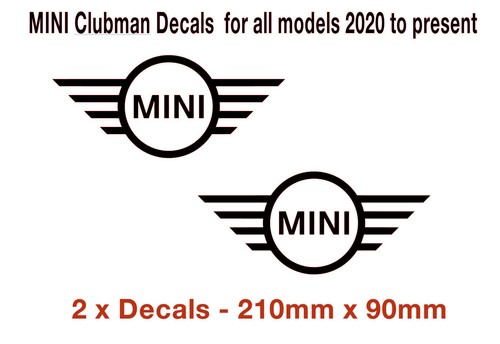 Mini clubman decalcomanie - mini,