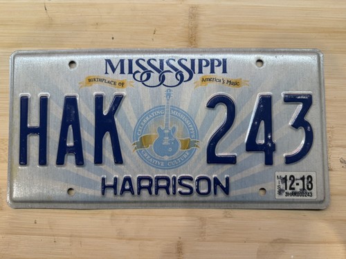 Vintage mississippi number - mississippi,