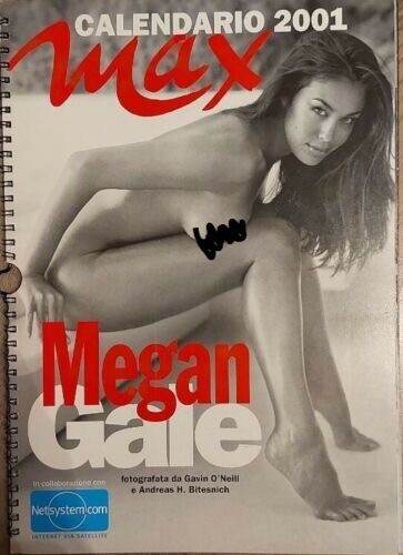 Megan gale calendario max 2001 - gale,