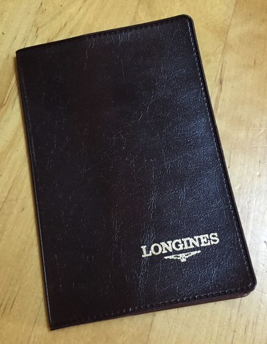 Longines wallet card - longines,