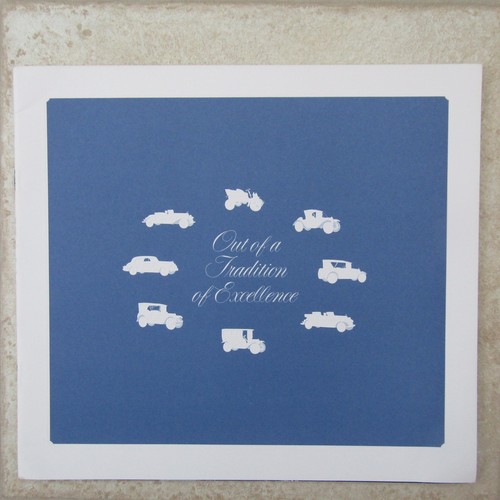 Brochure cadillac brougham - brochure,
