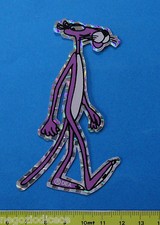 PINK PANTER PANTERA ROSA DX - adesivo-sticker anni '80 - NUOVO-NEW -A93