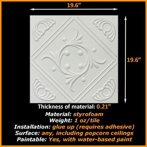 Piastrelle soffitto - piastrelle, da