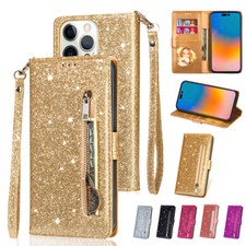 Custodia pieghevole glitter