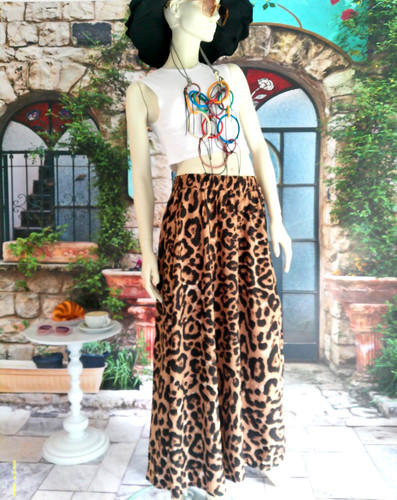 Maxi gonna donna elegante