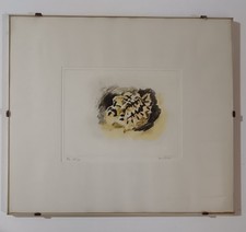 Orfeo Tamburi (1910-1994) - Tema astratto soggetto raro tir. 48/70