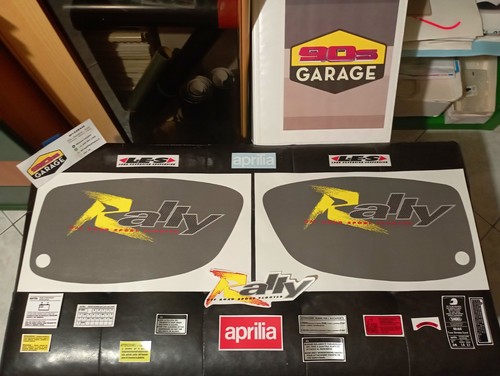 Kit adesivi aprilia rally - adesivi,