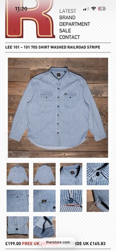 Lee 101 maglia ferrovia grande