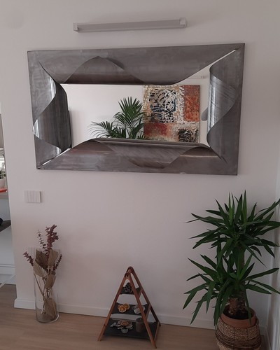 Cornice specchio ferro battuto - specchio,