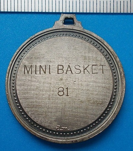 Medaglia mini basket opus - medaglia, 81