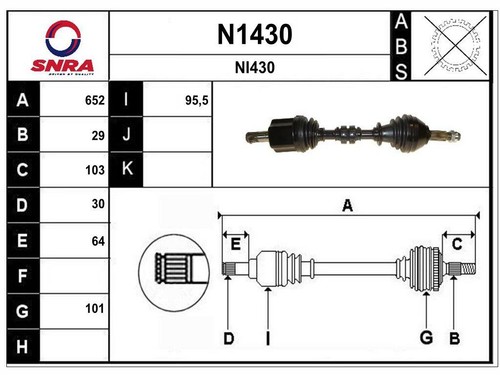 Albero motore nissan koleos - nissan,